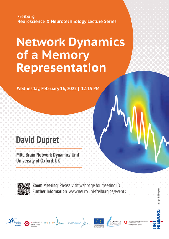 Freiburg Neuroscience & Neurotechnology Lectures Series | David Dupret